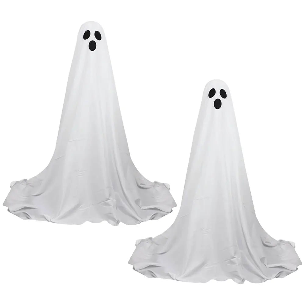 Halloween Decorations Light Up Ghost Outdoor Ghost Decorations Scary Standing Ghosts Decor for Front Door Porch Yard Home Party