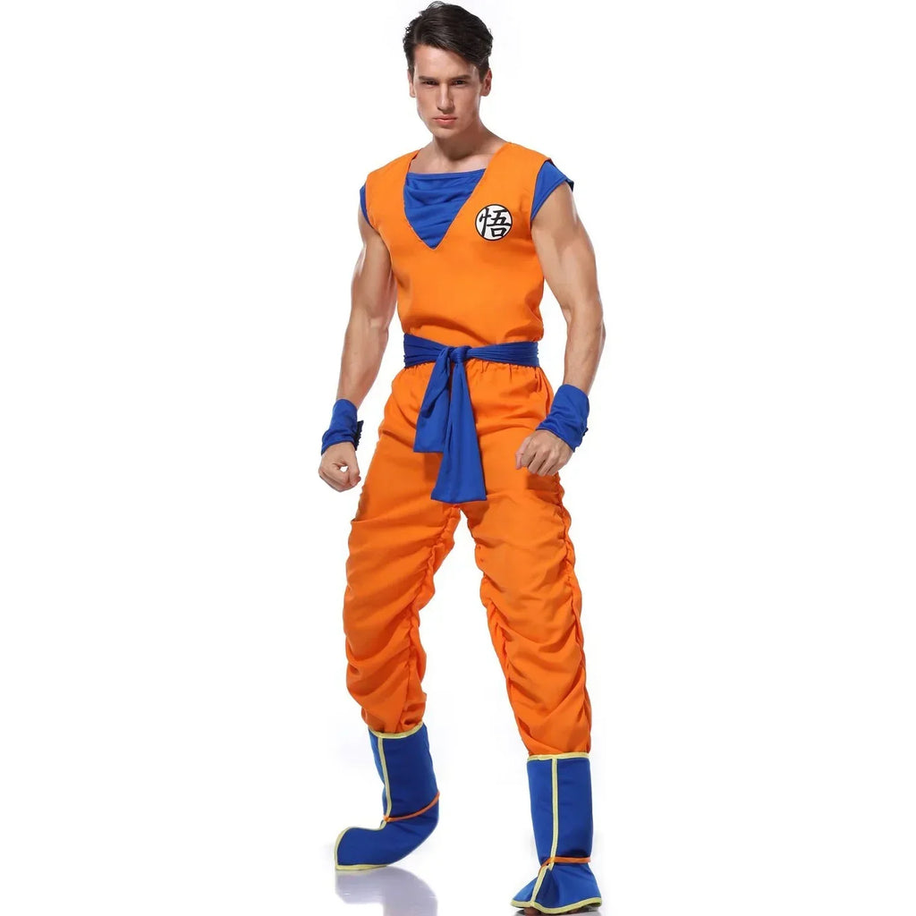 Halloween  Costumes Orange pour adultes, anime d'halloween, mascarade de fils, Cosplay, super-héros, jeu de rôle, déguisement