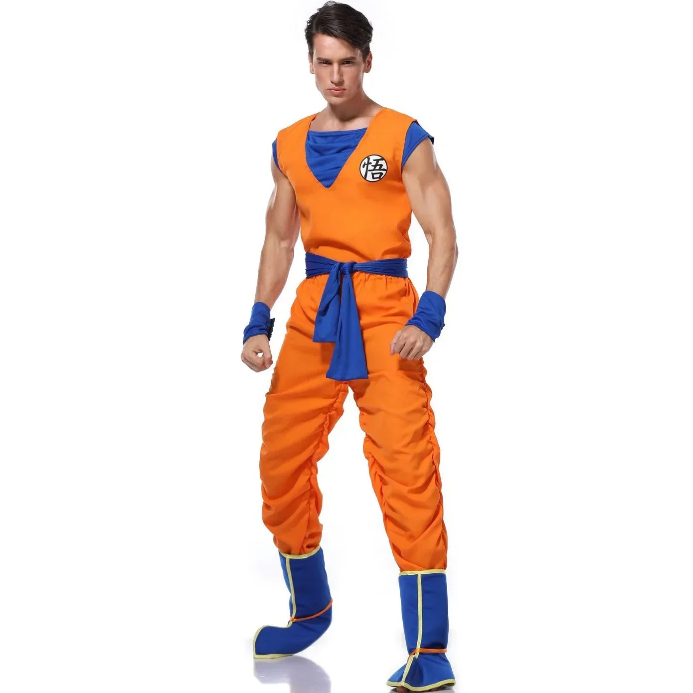 Halloween  Costumes Orange pour adultes, anime d'halloween, mascarade de fils, Cosplay, super-héros, jeu de rôle, déguisement