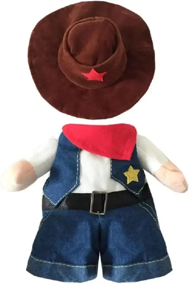 Funny Pet Dog Cat Halloween Costume Pet Clothes Gift Dog Cowboy Clothes Pet Dog Costumes for Small Dogs Cosplay Cat Accessories