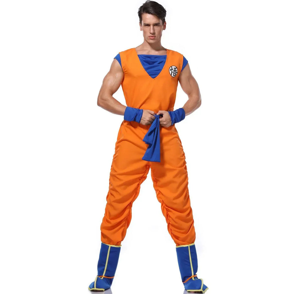 Halloween  Costumes Orange pour adultes, anime d'halloween, mascarade de fils, Cosplay, super-héros, jeu de rôle, déguisement