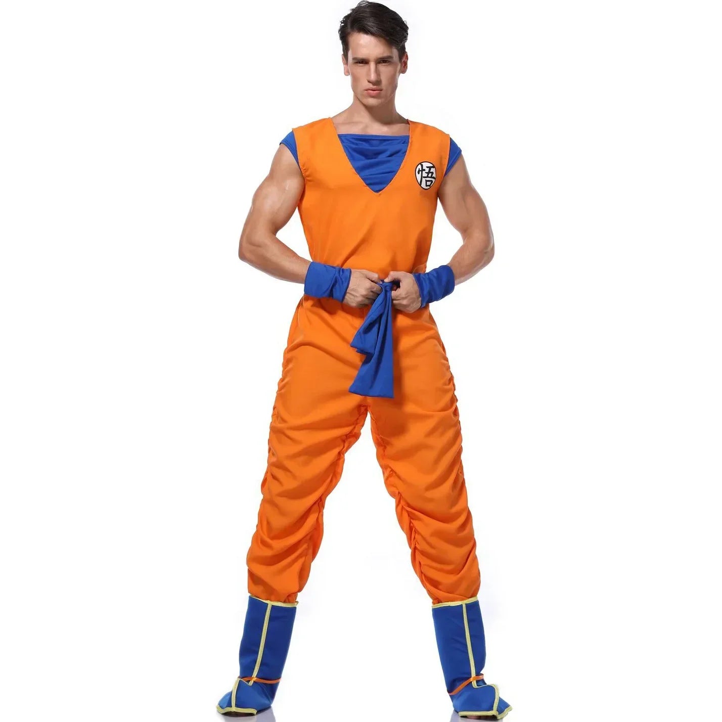 Halloween  Costumes Orange pour adultes, anime d'halloween, mascarade de fils, Cosplay, super-héros, jeu de rôle, déguisement