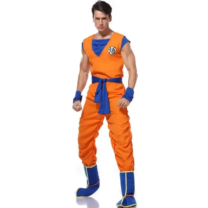 Halloween  Costumes Orange pour adultes, anime d'halloween, mascarade de fils, Cosplay, super-héros, jeu de rôle, déguisement
