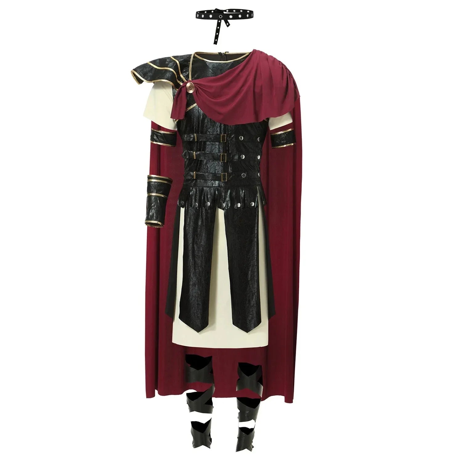 Halloween Costume de Cosplay Médiéval pour Homme et Femme, Déguisement de Spartiate, Kokor, Gladiateur, oral alier Royal