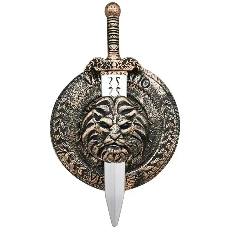 Halloween Costume de Cosplay Médiéval pour Homme et Femme, Déguisement de Spartiate, Kokor, Gladiateur, oral alier Royal