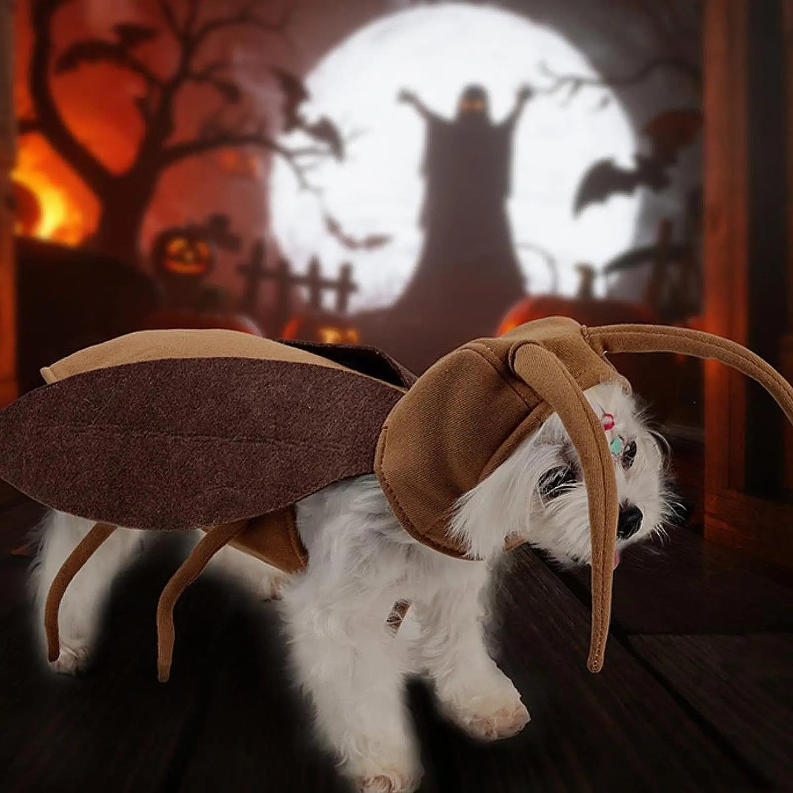 Dog Halloween Costume for Dogs Cats Cat Cockroach Clothing for Party Kitten