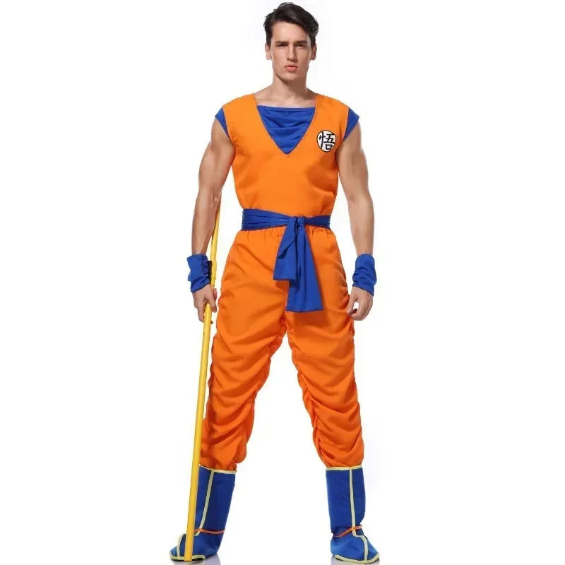 Halloween  Costumes Orange pour adultes, anime d'halloween, mascarade de fils, Cosplay, super-héros, jeu de rôle, déguisement
