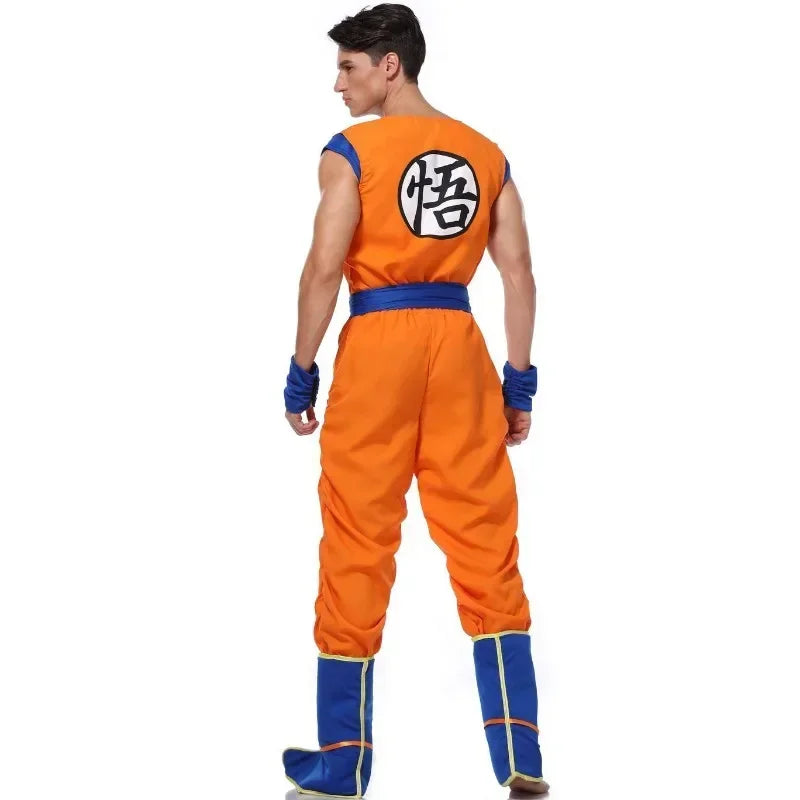 Halloween  Costumes Orange pour adultes, anime d'halloween, mascarade de fils, Cosplay, super-héros, jeu de rôle, déguisement