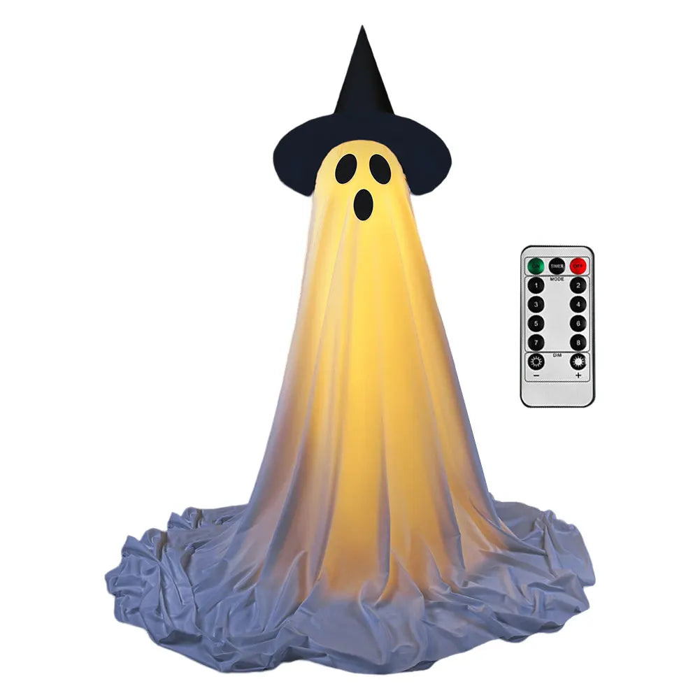 Halloween Decorations Light Up Ghost Outdoor Ghost Decorations Scary Standing Ghosts Decor for Front Door Porch Yard Home Party